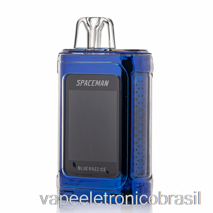 Vape Recarregável Spaceman Prism 20k Descartável Azul Razz Ice
